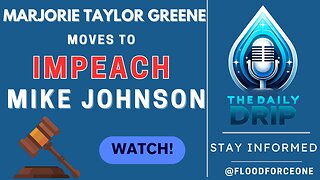 Marjorie Taylor Greene moves to impeach house speaker Mike Johnson!