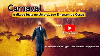 Carnaval é dia de festa no Umbral, por Emerson de Ossae