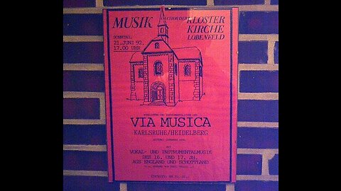 VIA MUSICA in Lobenfeld monastery church (1992)