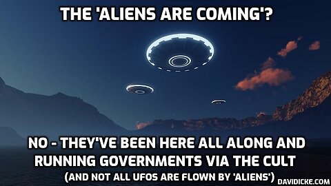 Fake Alien Invasion? - David Icke Speaking In 2019