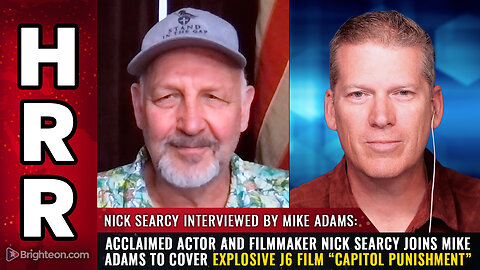 Acclaimed actor and filmmaker Nick Searcy joins Mike Adams...