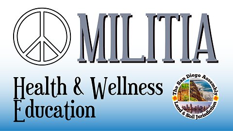 The SD County Militia Health & Wellness Mtg 4/30/2024