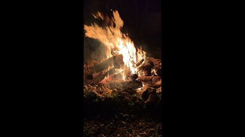 My autumn campfire