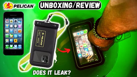 Pelican Waterproof Phone Case "Unboxing/Review"
