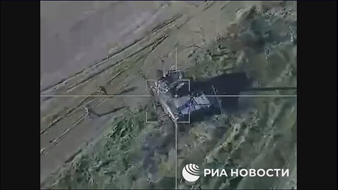 Russian Lancet UAV hits self-propelled artillery of the Ukrainian army
