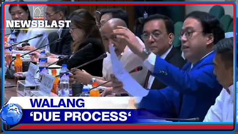 Kawalan ng 'Due Process' sa suspensyon ng SMNI, idinetalye sa Senado