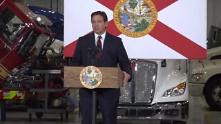 Florida Gov. Ron DeSantis talks banned books