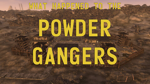 Fallout New Vegas Lore - What Happened to the Powder Gangers