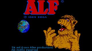 ALF (Sega Master System): Gameplay Presentation
