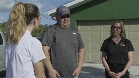 Port Charlotte roofing company helping repair roof of former sheriff's deputy battling cancer