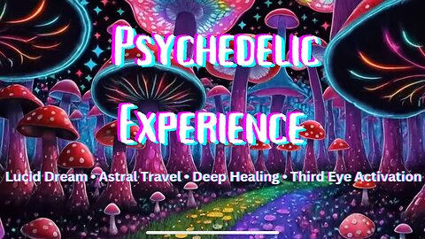 Psychedelic Out Of Body Experience Sound Bath With AI Visuals - LIVE