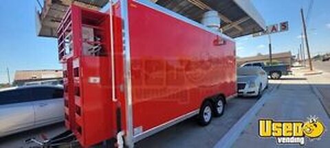 NEW 2022 - 8' x 16' Food Concession Trailer | Mobile Food Unit for Sale in New Mexico