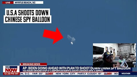 Chinese Spy Balloon Finally Shot Down By USA