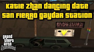 Grand Theft Auto San Andreas - Katie Zahn Dancing Date ("Gaydar Station") [w/ "Hot Coffee"]