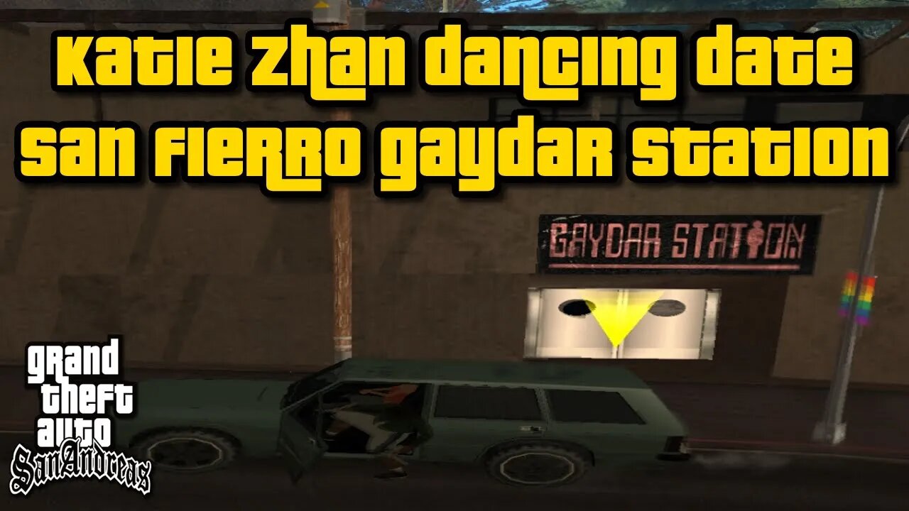 Grand Theft Auto San Andreas - Katie Zahn Dancing Date (