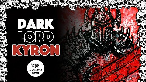 DARK LORD KYRON - Geronimo Draws SKETCH CARD COMMISSIONS