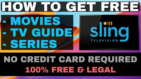 HOW To Get SLING TV For FREE In 2023! FREE MOVIES / LIVE TV GUIDE & MORE!