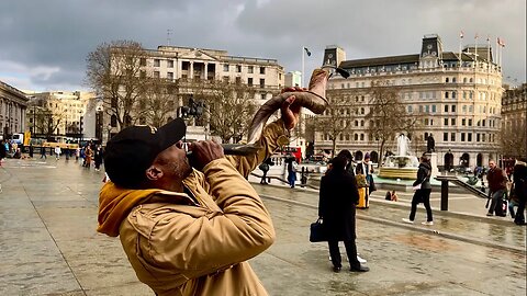 This man’s preaching greatly impressed me! 🔥 | Trafalgar Square in London