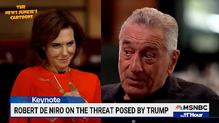 Trump hater De Niro says he can relate to people who "went through" Nazi Germany and Hitler now that he has experienced Trump.