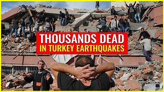 Thousands dead in Turkey earthquakes