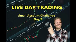 LIVE DAY TRADING | $2.5k Small Account Challenge - Day 9 | S&P500 | $NASDAQ | $TSLA | $BZFD |
