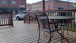 Boomerang Diner Front Patio