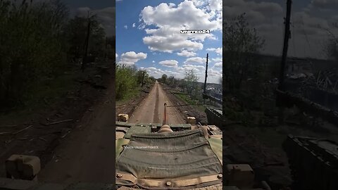 The American-made M2 Bradley on it's duty in Ukraine