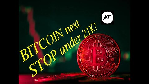 Bitcoin next STOP under 21K? - NakedTrader #020