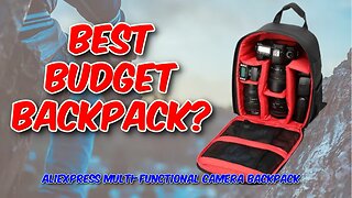 AliExpress Multi-functional Camera Backpack Review