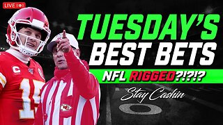 Is the NFL RIGGED?! Tuesday's Best NCAAB, NBA, & NHL Bets!