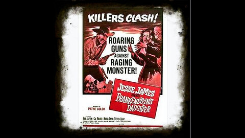 Jessie James Metts Frankenstein’s Daughter 1966 | Classic Horror Comedy Movie | Vintage Western