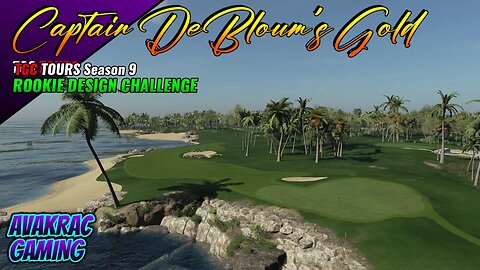 PGA TOUR 2K23 - Captain DeBloum's Gold (Rookie Design Challenge Season 9)