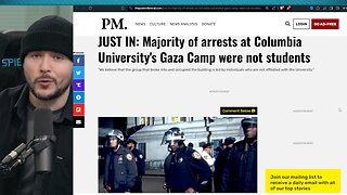 ARRESTS & LESS LETHAL Rounds Fired At Pro Hamas UCLA Protest, House Says Criticizing Israel ILLEGAL