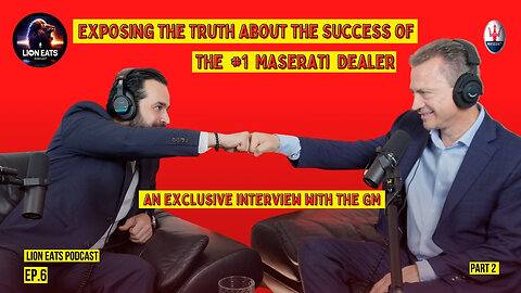 Exposing the Truth About the Success of the #1 Maserati Dealer - Part 2