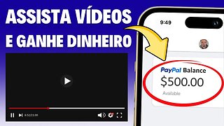 Ganhe $2,00 a Cada 60 Segundos Apenas Assistindo Vídeos do YouTube (Ganhar Dinheiro Online)