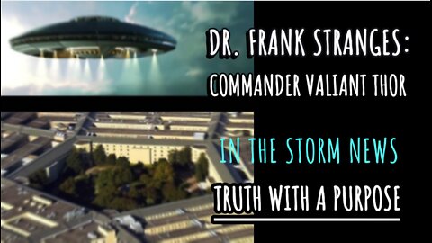 I.T.S.N. presents: 'Dr. Frank Stranges: Commander Valiant Thor' May 31