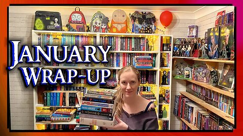 JANUARY WRAP UP (8 books) + my book club's first month ~ we read Frozen Charlotte #YABookClub2023