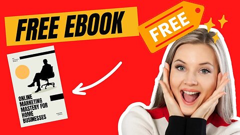 Free Ebook ⚠️ - Online Marketing Mastery For Home Businesses + tools worth $199