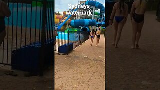 SYDNEY'S waterslides #shorts #fun #water #shortsvideo #waterpark #sydney #omg #australia #youtube