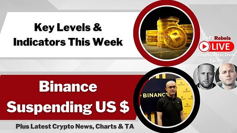 Bitcoin Key Levels | Important Indicator To Watch This Week | Binance Suspending US Dollar Deposits