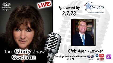 2.7.23 - Chris Allen, Lawyer - The Cindy Cochran Show