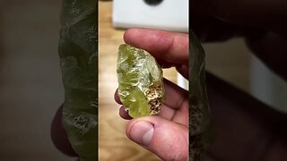 Should we polish this beautiful PREHNITE?