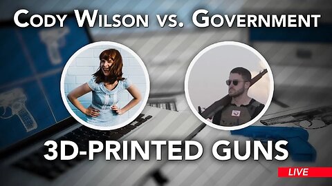 Cody Wilson live: 3d-printed guns & big news from the courts