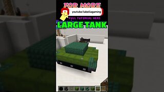 Large Tank | Minecraft