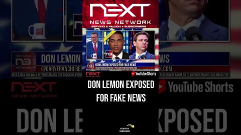 Don Lemon EXPOSED For Fake News #shorts