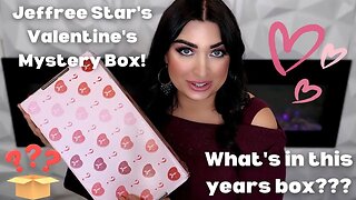 Jeffree Star Cosmetics Valentine's Day Mystery Box Unboxing Deluxe 2023