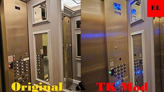 Original Dover and TK Modded Traction Low and High Rise Elevators - Beau Rivage (Biloxi, MS)