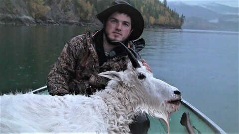 Best way to hunt Mountain Goat - Meanwhile a Grizzly Bear ate our Boat