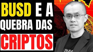 PORQUE A BUSD PODE GERAR MAIOR CRASH MERCADO CRIPTO