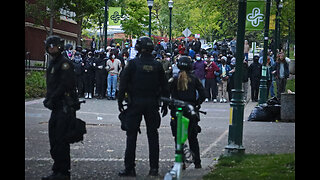 Portland State University Rioters Financially Supported by NGO WESPAC